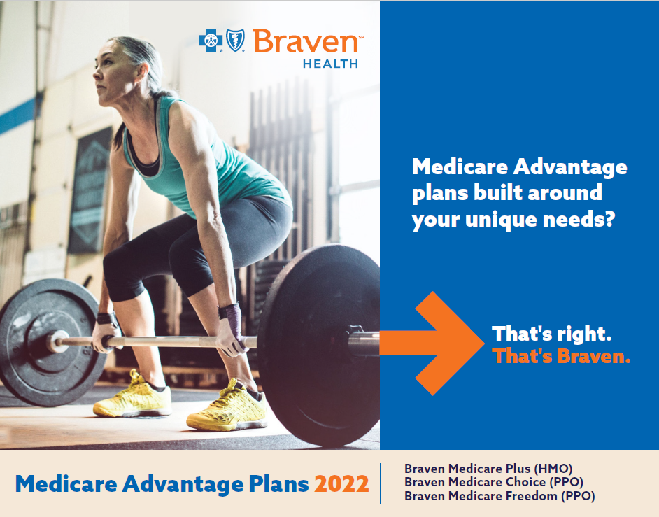 Braven Health Medicare Advantage Plans 2021 Guide Cover